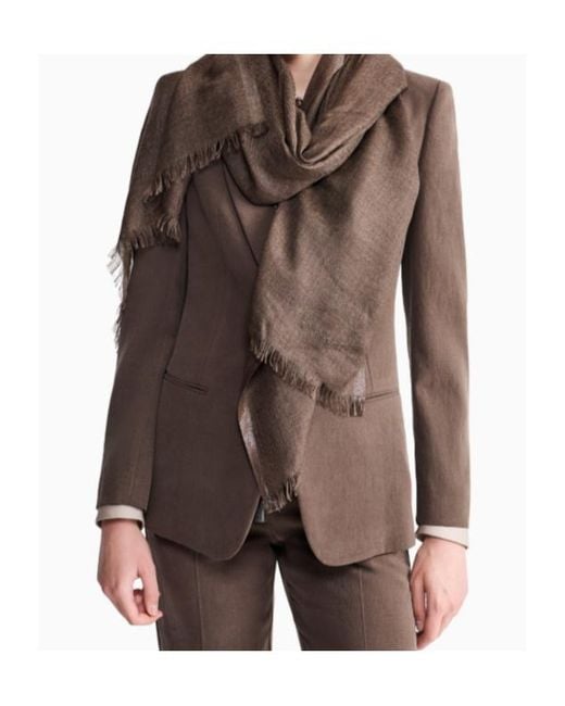 Giorgio Armani Brown Stole