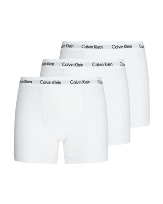 Calvin Klein White Logo Underwear for men