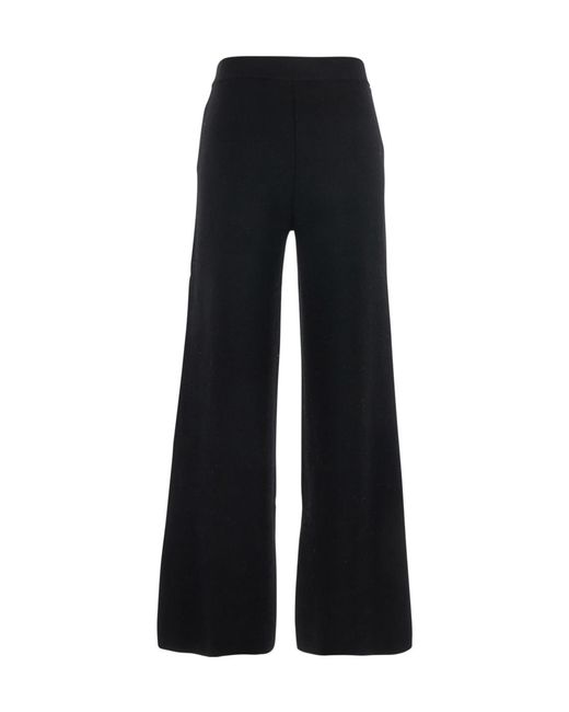 P.A.R.O.S.H. Black P.A.R.O..H. Knitted Trousers