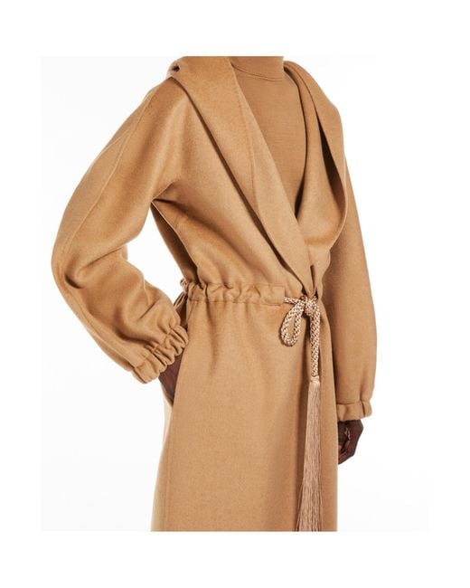 Max Mara Natural Natalin Belted Coat