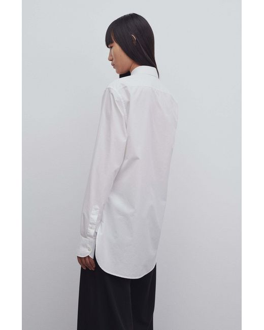 The Row White Sisilia Shirt