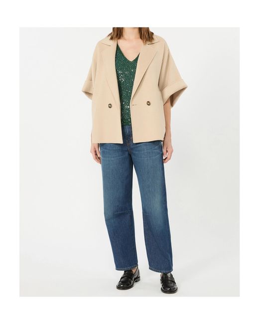 Weekend by Maxmara Natural Neo Double-Breasted Coat