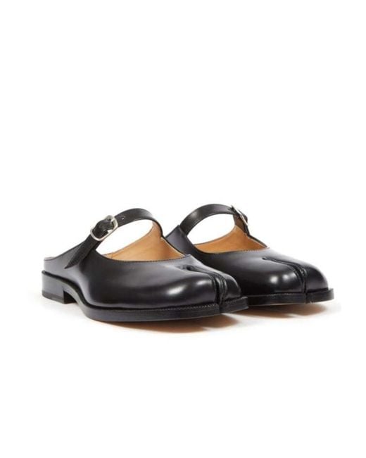 Maison Margiela Brown Tabi City Mary-Jane Mules