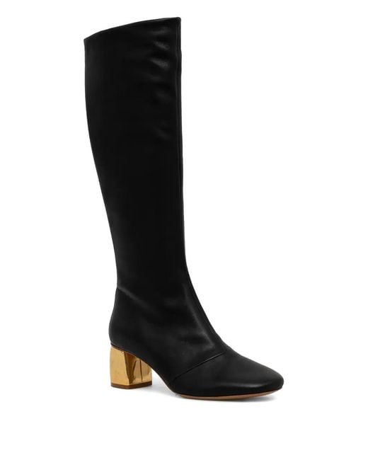Forte_forte Black 55Mm Leather Boots
