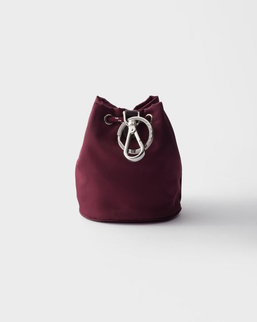 Prada Red Bag-Shape Key Ring for men