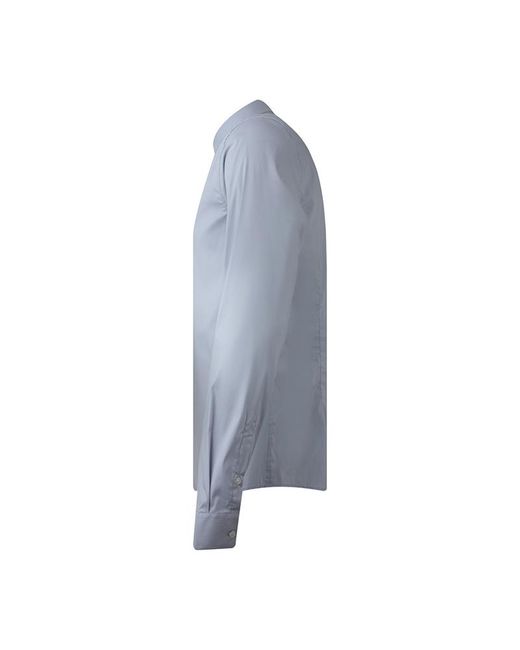 Emporio Armani Blue Long-Sleeved Shirt for men