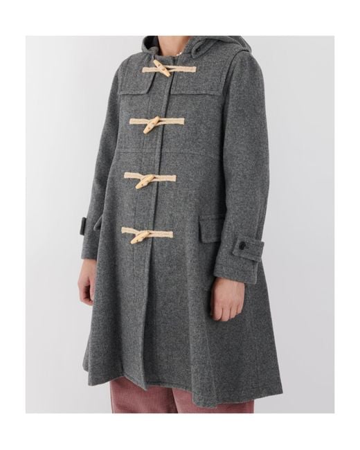 Comme des Garçons Gray Long-Sleeved Coat