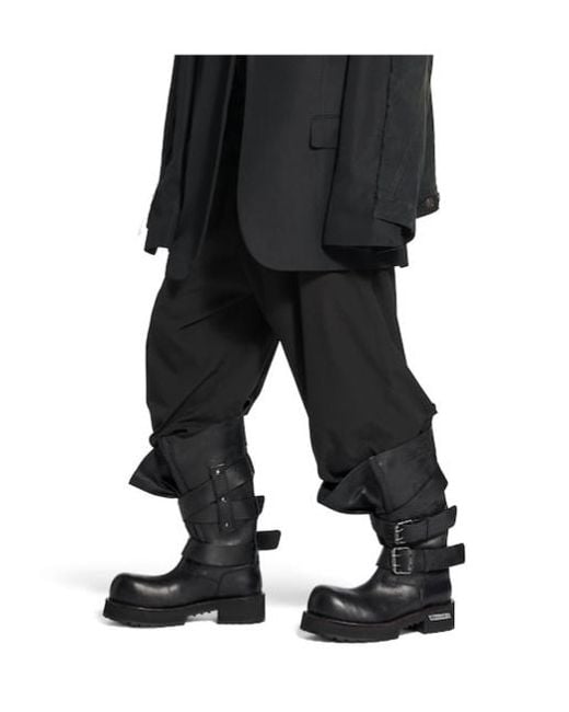 Balenciaga Black Venom High Boots for men