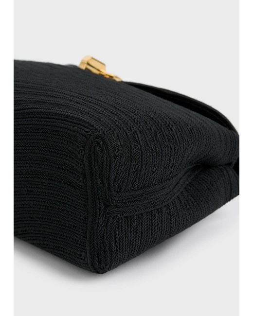 Totême Black T-Lock Rope Clutch