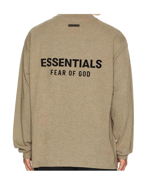 Fear Of God Natural Long-Sleeve T-Shirt for men