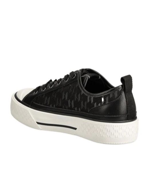 Karl Lagerfeld Black Kampus Max Sneakers for men