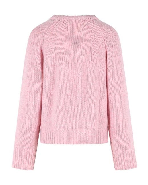 Lisa Yang Pink Long-Sleeved Sweater
