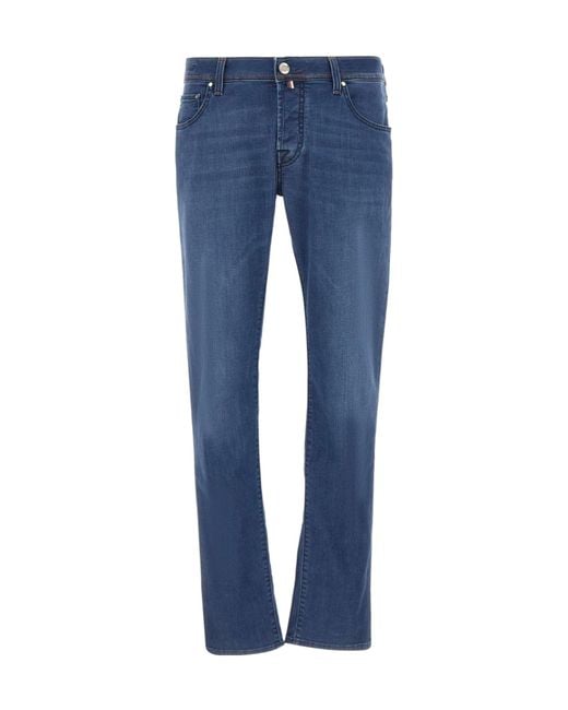 Jacob Cohen Blue Nick Slim-Fit Jeans for men