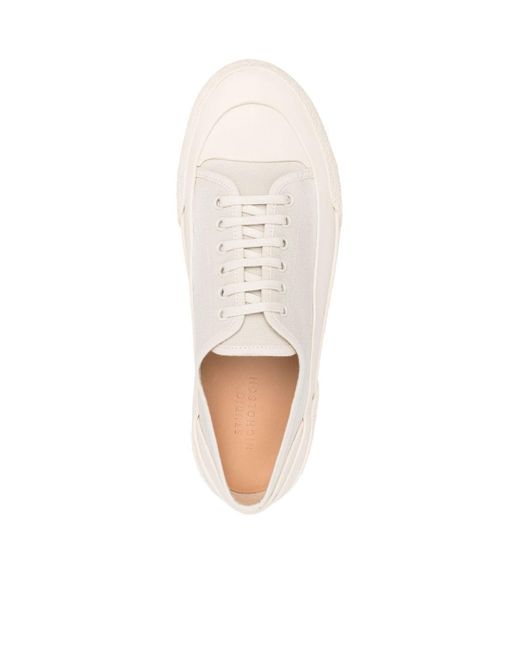Studio Nicholson White Textured-Sole Sneakers for men
