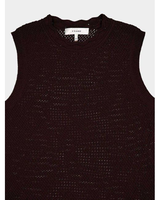 FRAME Brown Sleeveless Dress