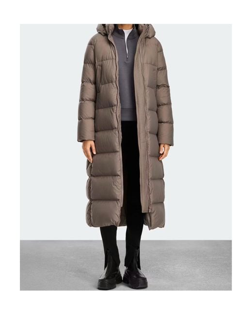 Canada Goose Brown Mystique Puffer Tonal Label