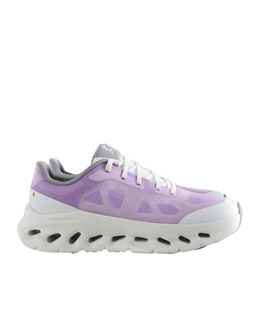 On Shoes Purple Round-Toe Sneakers
