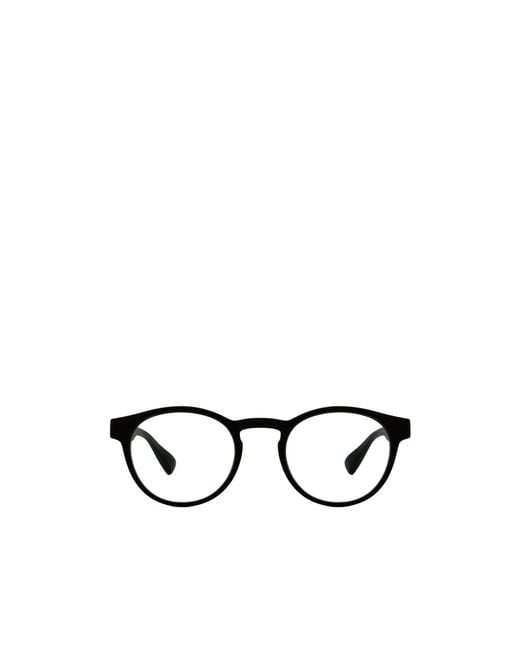 Mykita White Ellum Round Frame Glasses for men
