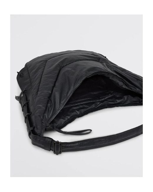 Lemaire Black Large Soft Game Bag