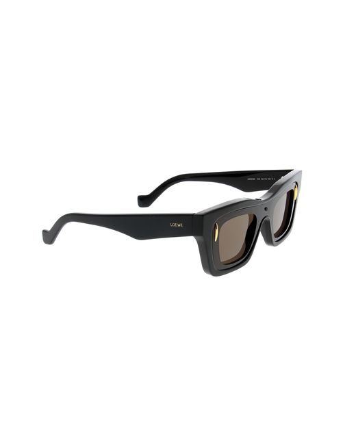 Loewe Black Square Frame Sunglasses