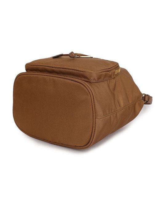 Prada Brown Duet Re-Nylon Bucket Bag