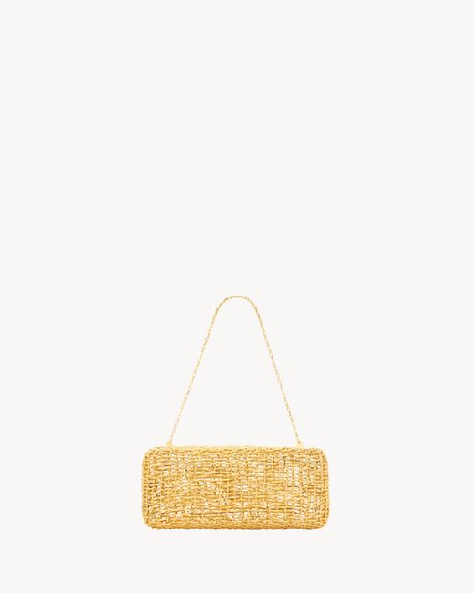 Saint Laurent Metallic Evening Clutch