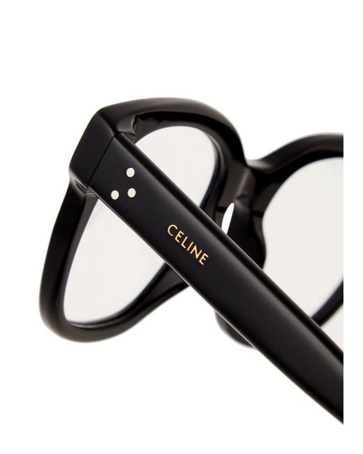 Céline White Square-Frame Optical Glasses