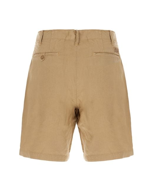 Polo Ralph Lauren Natural Cotton-Linen Blend Chino Shorts for men