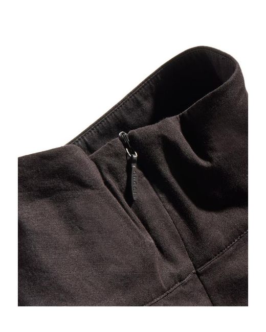 Gucci Black High-Neck Long-Sleeve Shirt for men