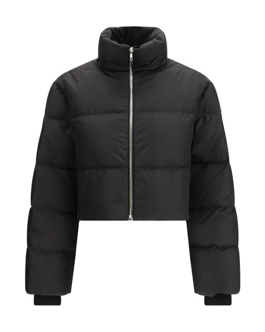 Moncler Black Moncler Rick Owens Cropped Cyclopic Jacket for men