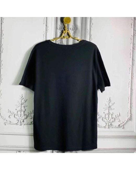 Gucci Black Oversize Washed T-Shirt With Logo for men