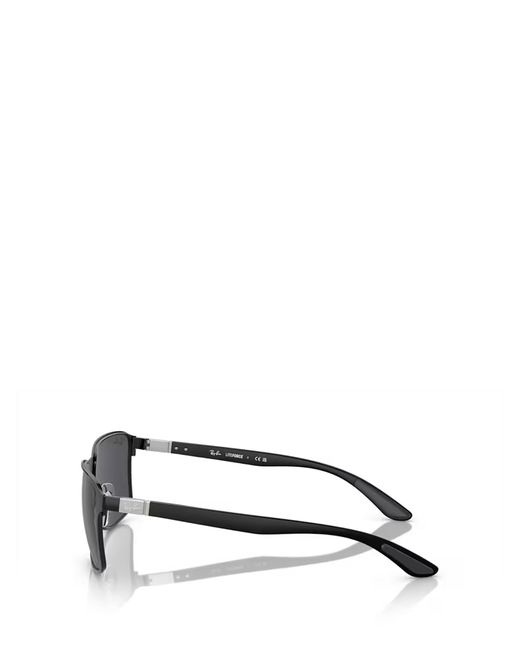 Ray-Ban Black Rectangle-Frame Sunglasses for men