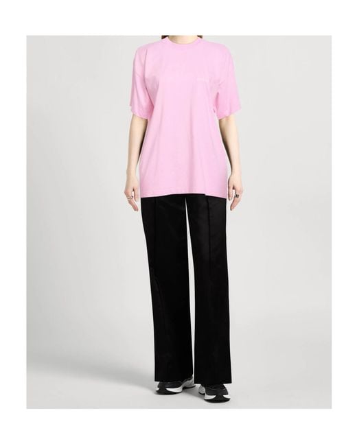 Balenciaga Pink T-Shirts