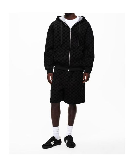 Gucci Black Logo Sneakers for men