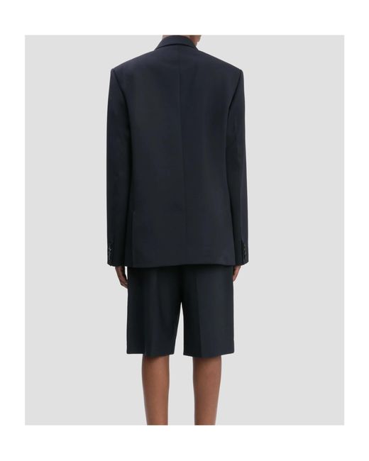 Victoria Beckham Black Double Breasted Tailored Jacket