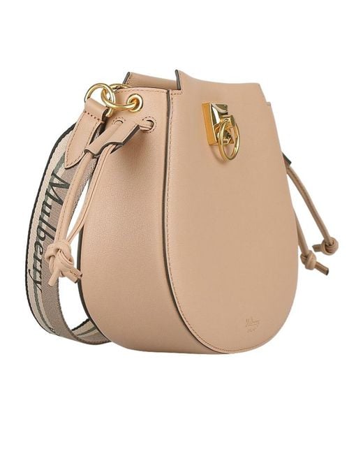 Mulberry Natural Iris Leather Satchel Bag