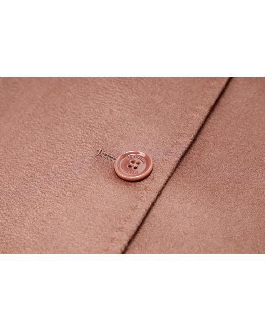 Max Mara Pink Lapel Coat