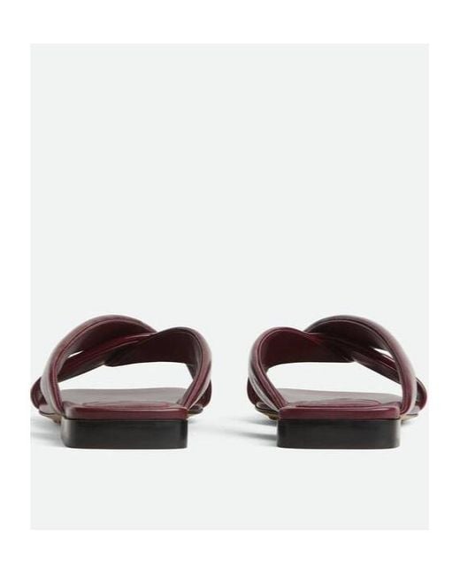 Bottega Veneta Brown Riva Flat Sandals