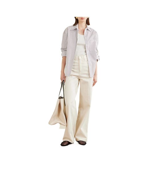 Rue de Verneuil Natural Canvas Handbag