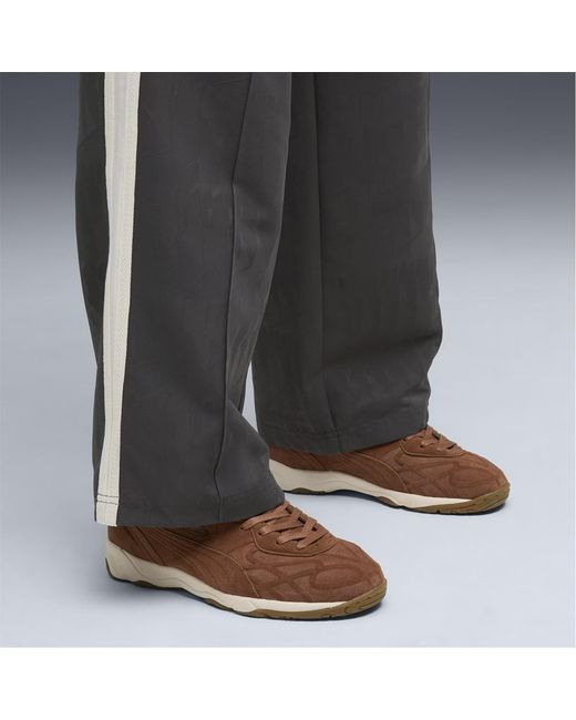 PUMA Brown Low-Top Sneakers