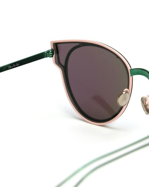 Dior Green Sculpt' Sunglasses