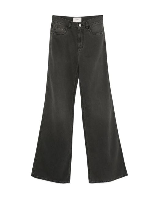 Coperni Gray Decorative-Buckle Jeans