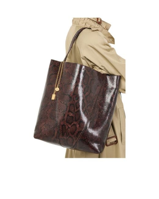 Chloé Black Chloé Spin Large Tote Bag