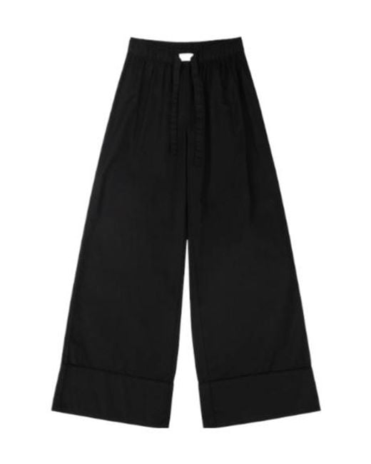 Entire studios Black Pajama Wide-Leg Pants for men