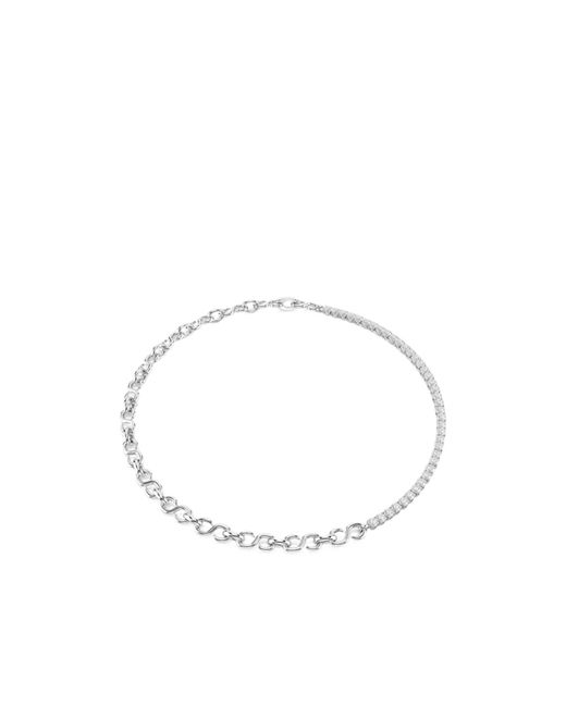 Swarovski White Matrix Necklace for men