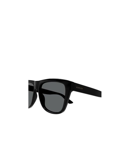 Gucci Black Eyewear Aviator Frame Sunglasses for men