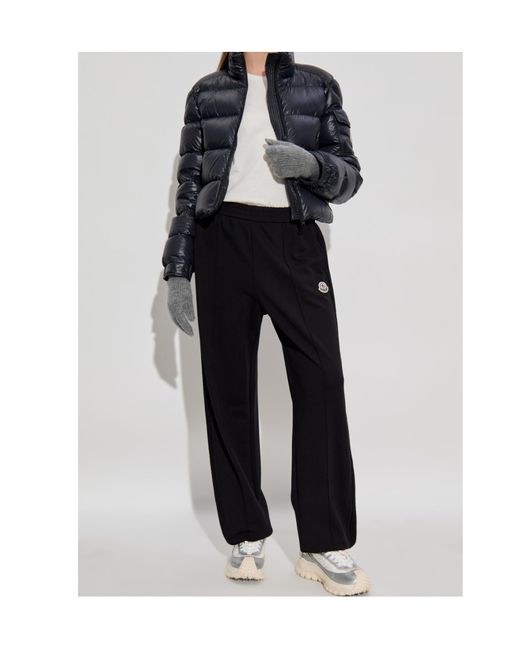 Moncler Blue Petra Zip-Up Short Jacket