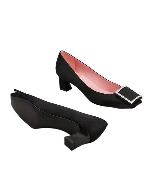 Roger Vivier Black Trompette Pumps