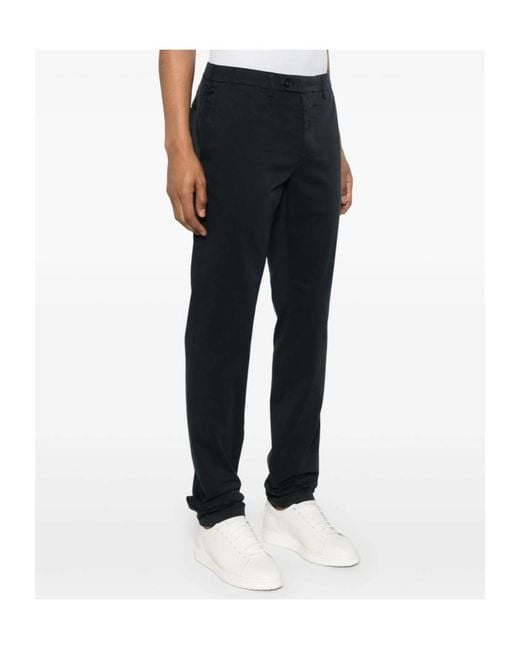 Canali Black Belt Loops Slacks for men