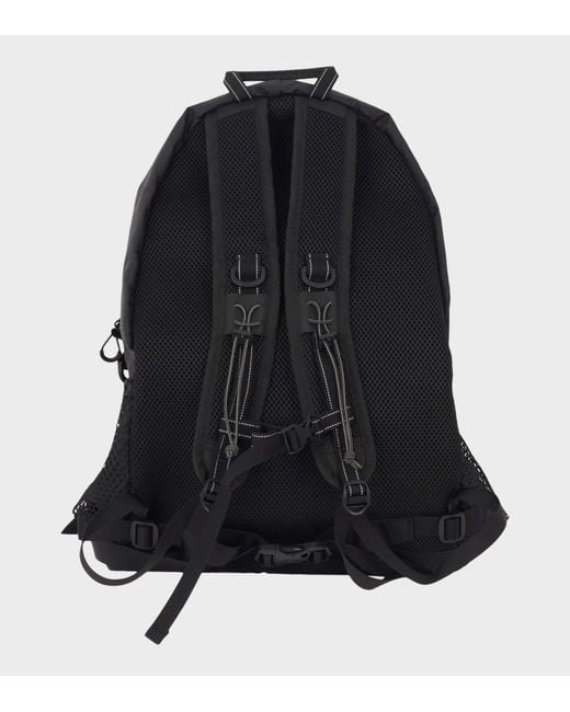 And Wander Black Ecopak 20L Daypack for men